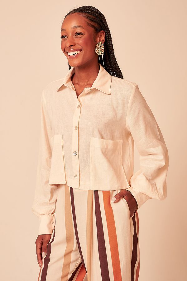 Camisa Delicadeza - Off White