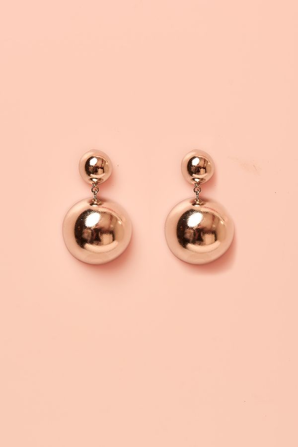 Brinco Metal Glam - Prata