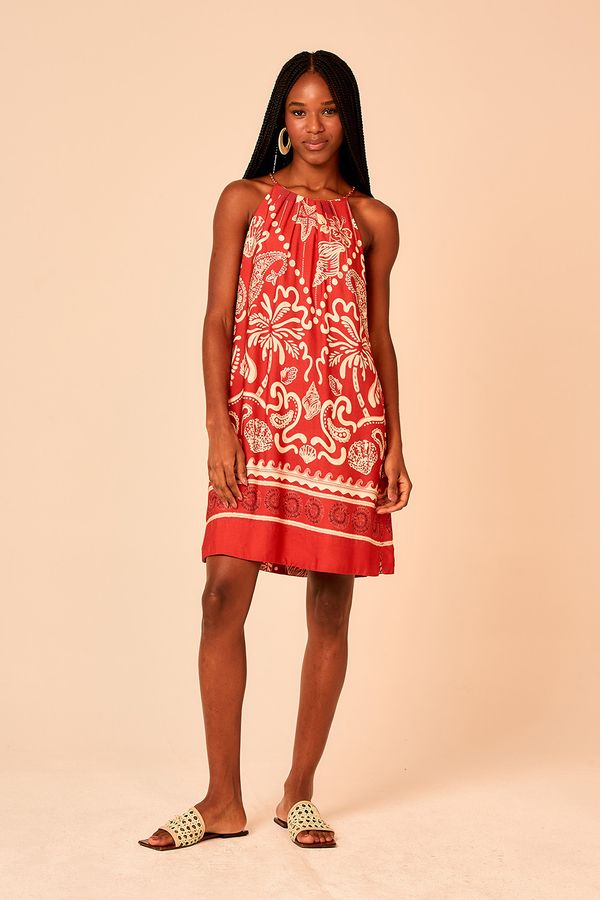 Vestido Curto Marchilli - Estampado