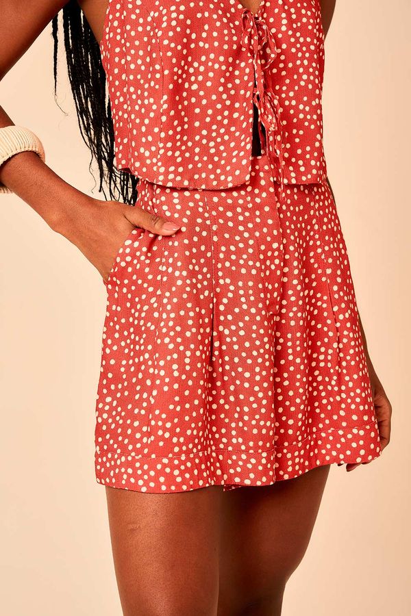 Short Poá Chilli - Estampado