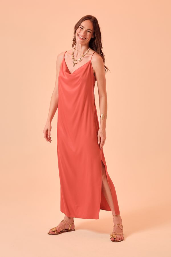 Vestido Degage Serena - Laranja