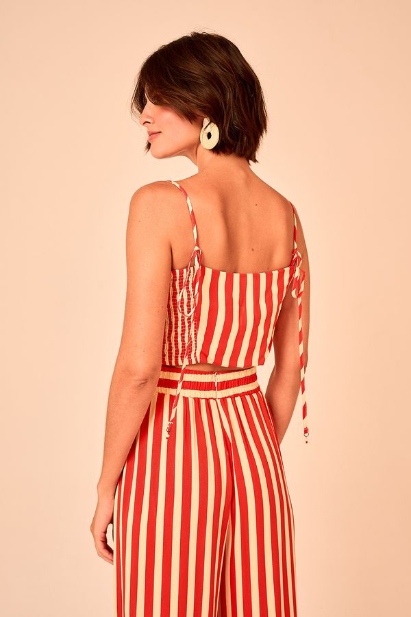 Top Listra Geometric - Estampado