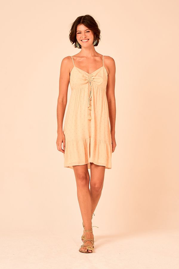 Vestido Curto Aura - Bege