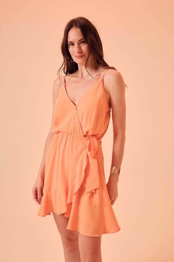 Vestido Curto Solares - Laranja
