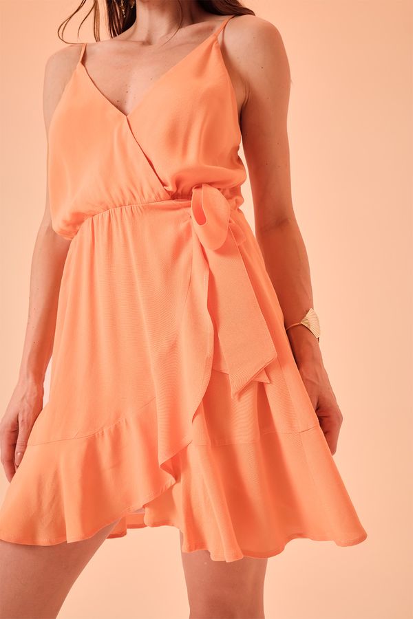 Vestido Curto Solares - Laranja