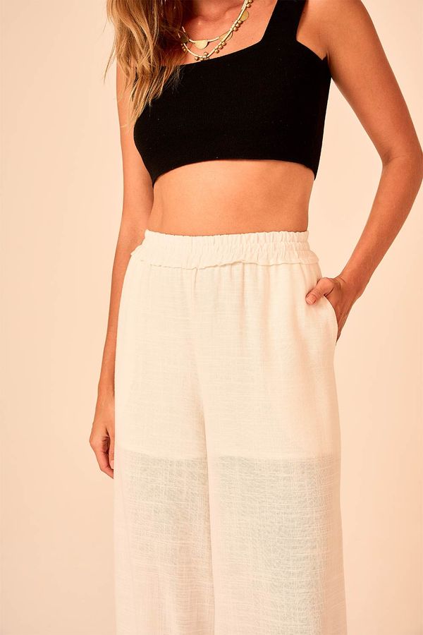 Calça Linho Serena - Off