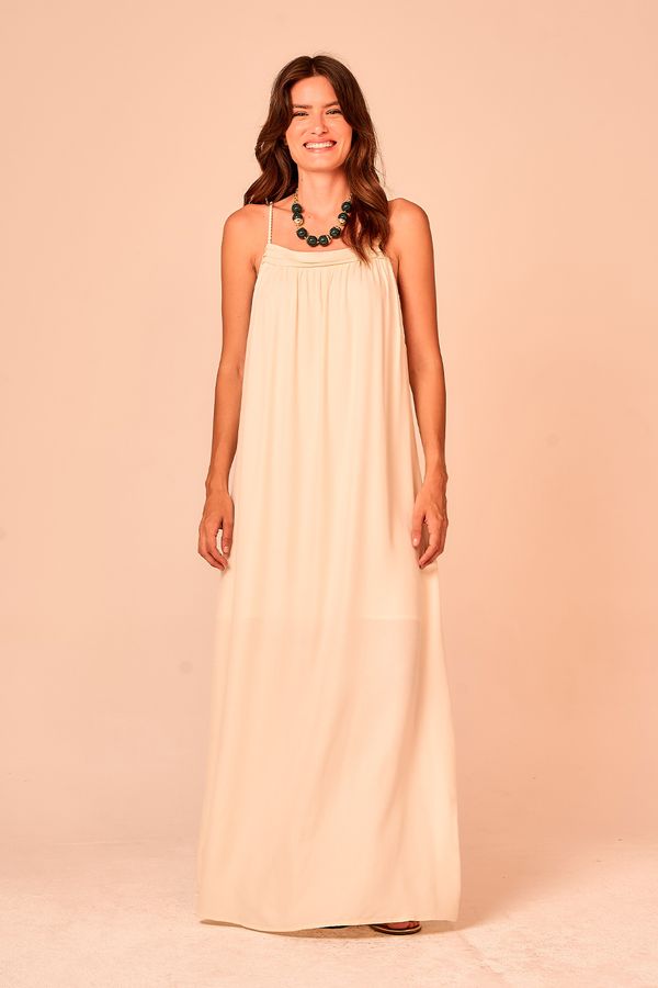 Vestido Cropped Capri - Off