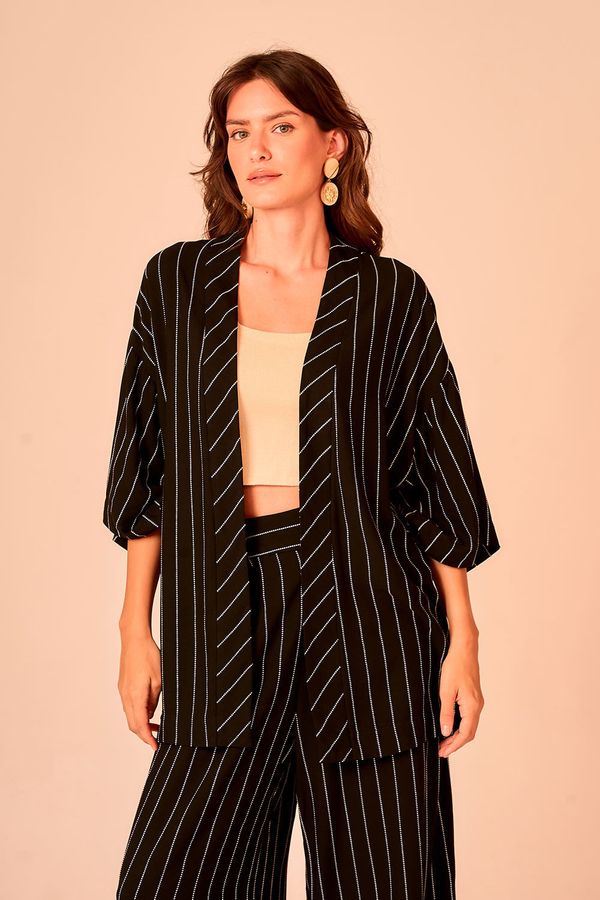 Kimono Listras P/b - Listrado