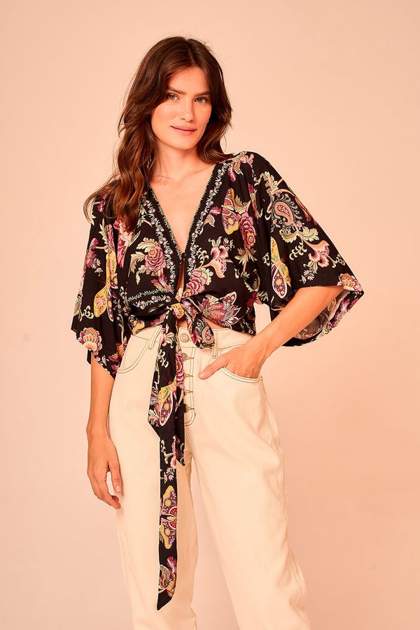 Blusa Borboletario - Estampado