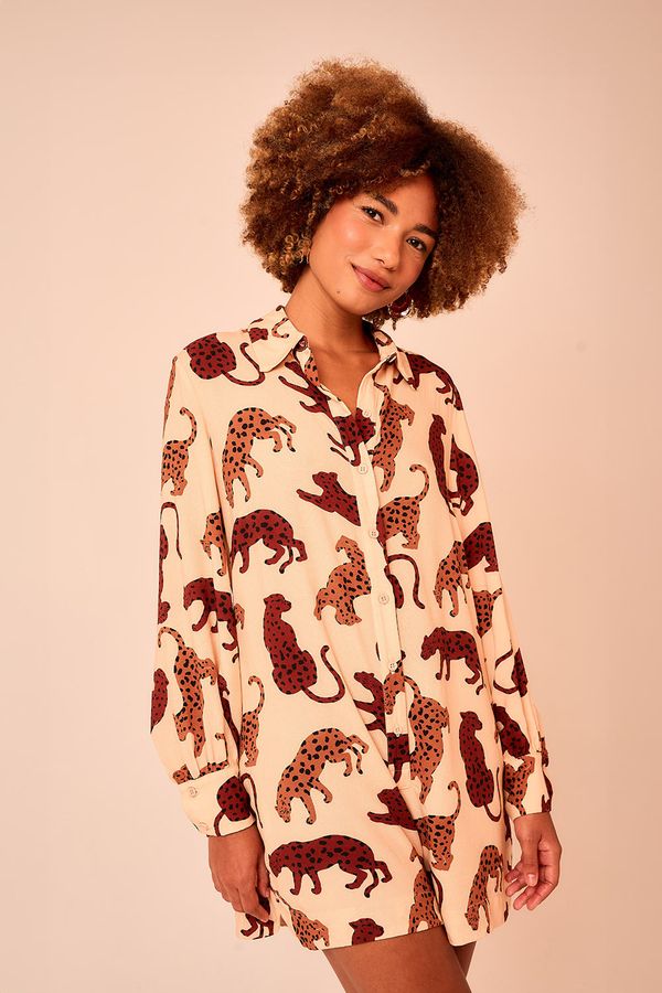 Macaquinho Oncita Pintada - Estampado