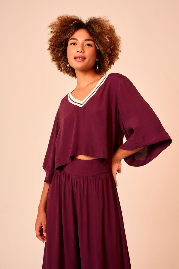 Blusa Lotus - Roxo