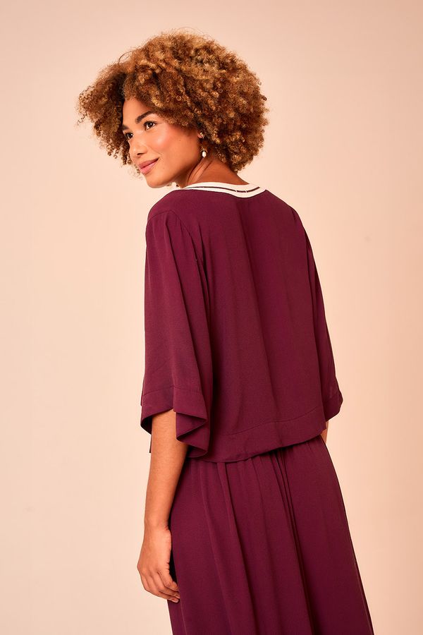Blusa Lotus - Roxo