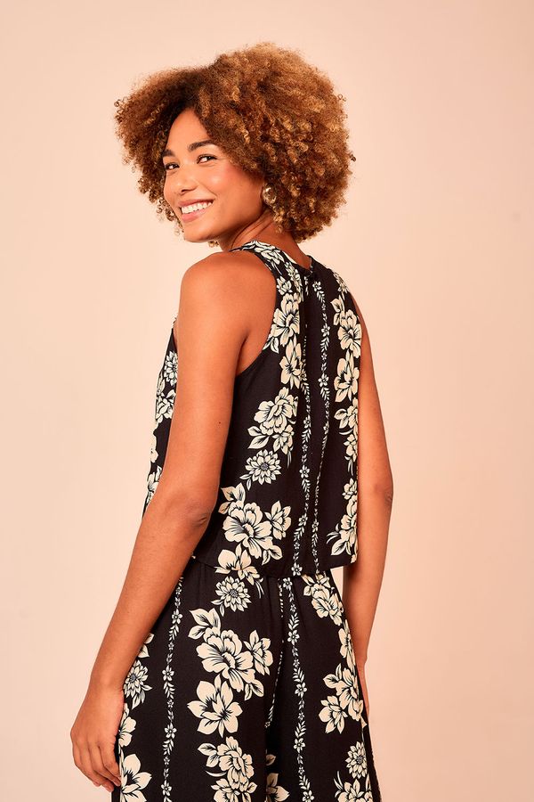 Blusa Floral Leveza - Estampado