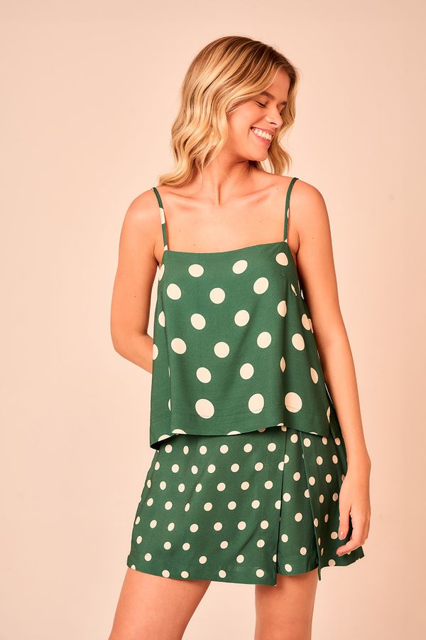 Blusa Poa Degrade - Estampado