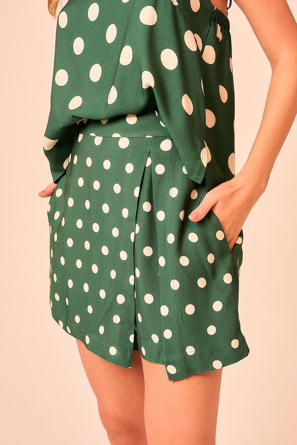 Short Saia Poa Degrade - Estampado