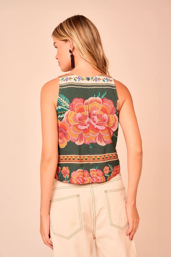 Blusa Delicadeza da Floresta - Estampado