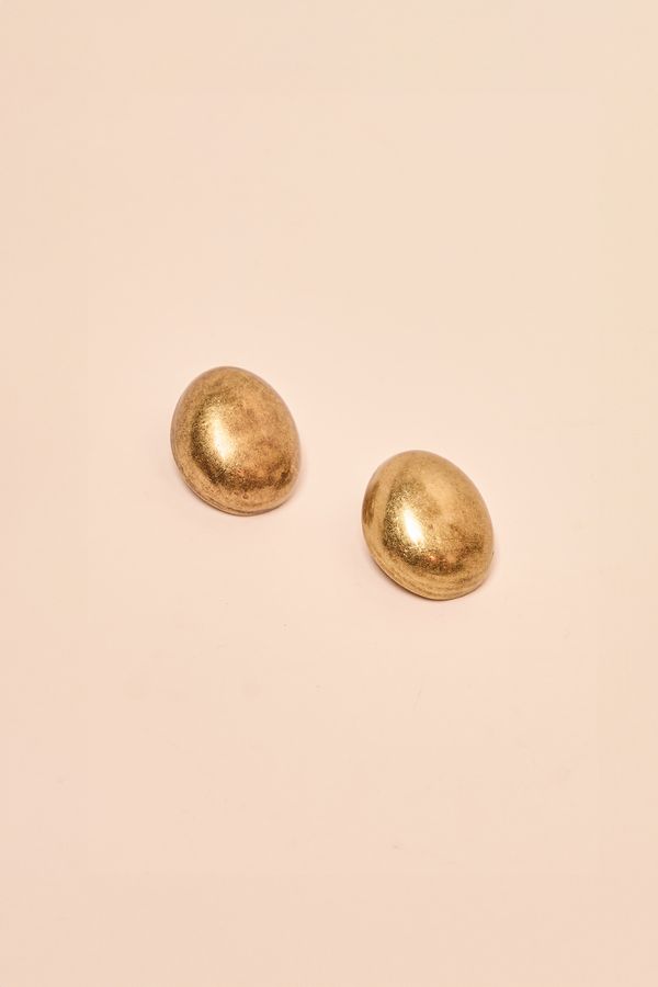 Brinco Metal Capri - Ouro Velho