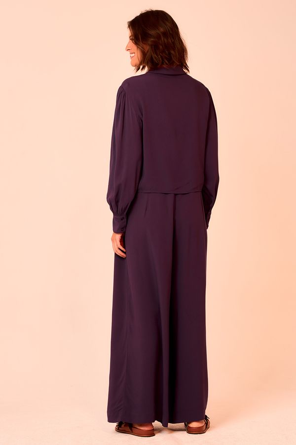 Camisa Orquidea - Roxo Berinjela