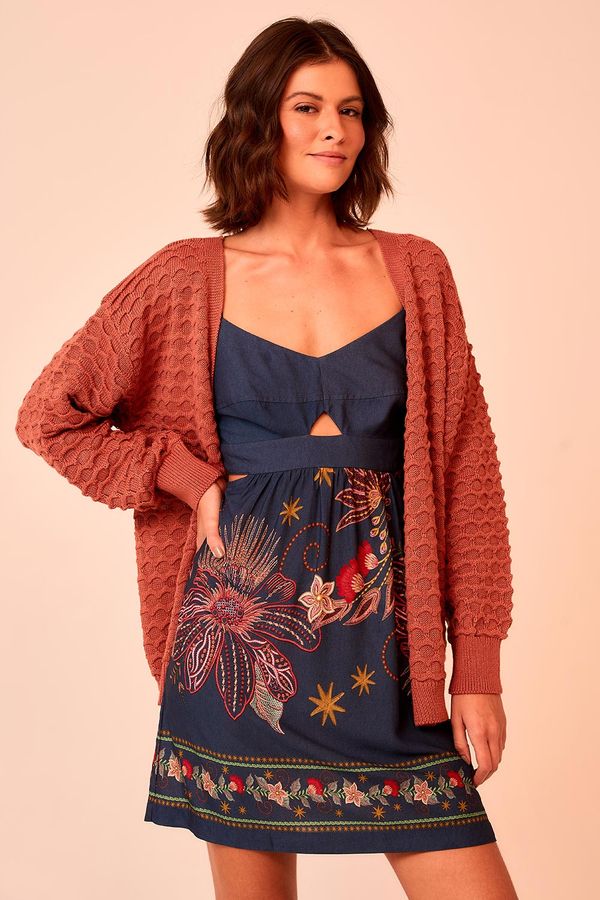 Vestido Curto Poesia - Estampado