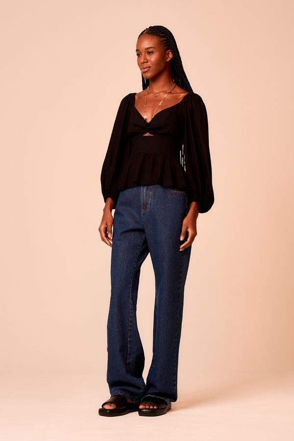 Blusa Camelia - Preto