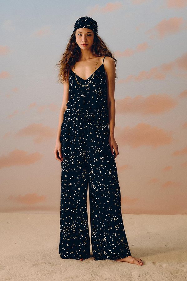 Calça Noite Estrelada - Estampado