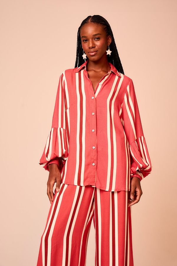Camisa Listra Linen - Estampado
