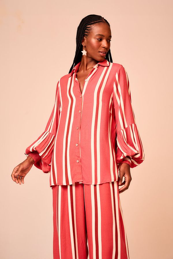 Camisa Listra Linen - Estampado