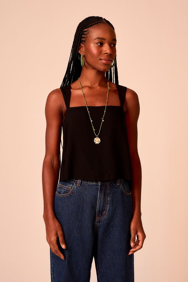 Blusa Refugio - Preto